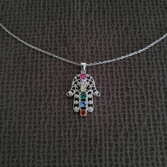 Cote d'Argent Jewelry - Cote d'Argent Silver🤍 Hamsa🤚 Pendant Necklace - NWT
